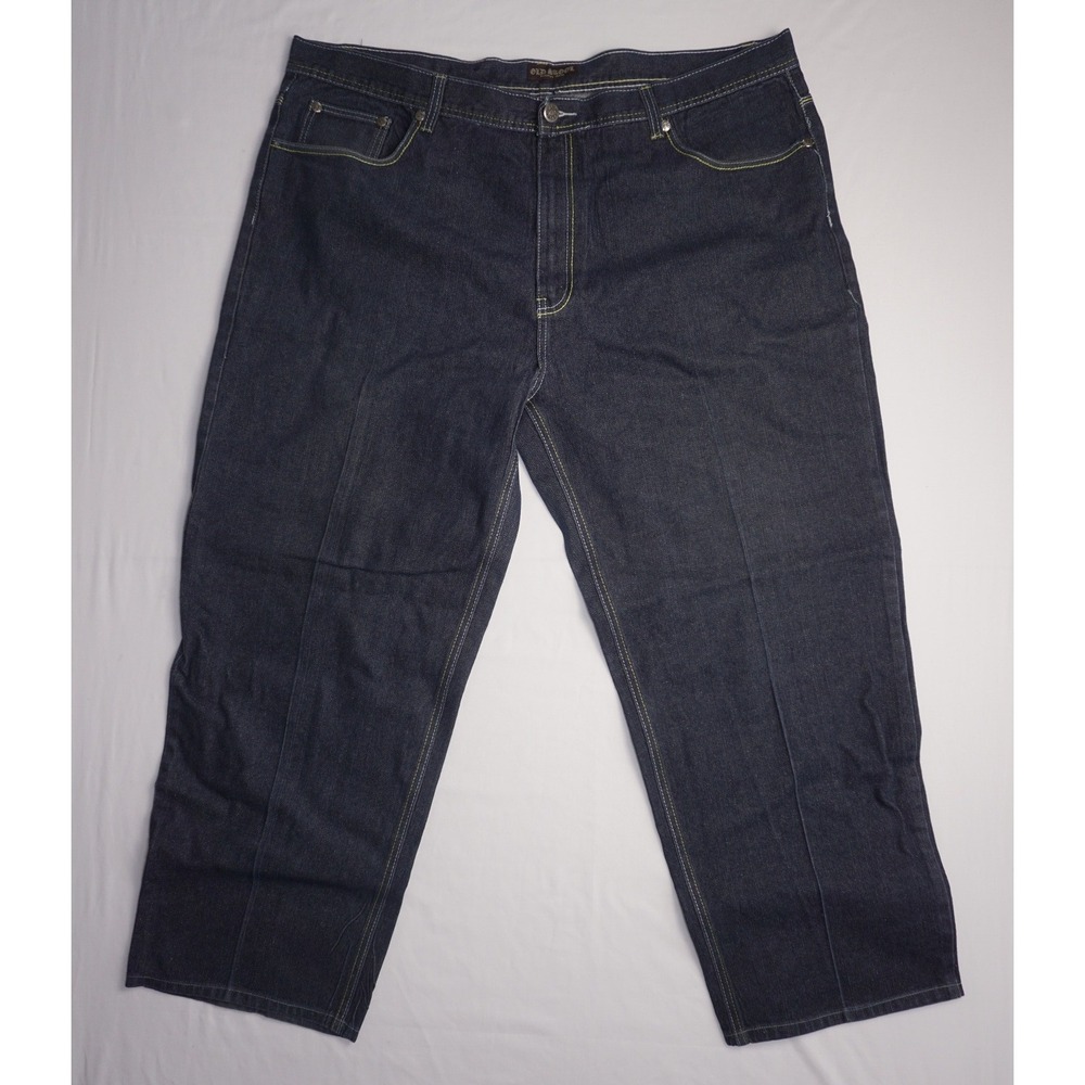 Old Skool Size 46 Blue Denim Jeans Contrast Stitching